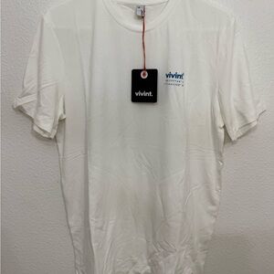 Vivint T-Shirt Size Medium White Men's Vivint Topographic